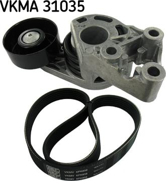 SKF VKMA 31035 - Kit Cinghie Poly-V www.autoricambit.com