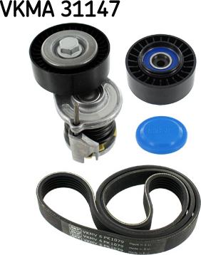 SKF VKMA 31147 - Kit Cinghie Poly-V www.autoricambit.com