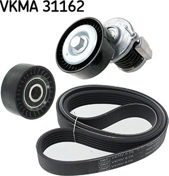 SKF VKMA 31162 - Kit Cinghie Poly-V www.autoricambit.com