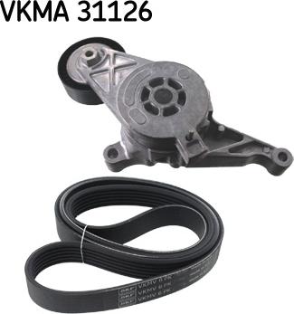 SKF VKMA 31126 - Kit Cinghie Poly-V www.autoricambit.com