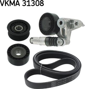 SKF VKMA 31308 - Kit Cinghie Poly-V www.autoricambit.com