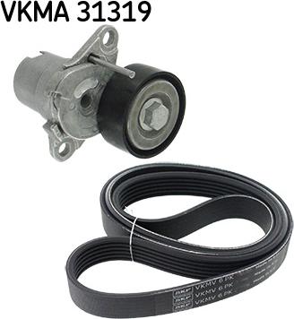 SKF VKMA 31319 - Kit Cinghie Poly-V www.autoricambit.com