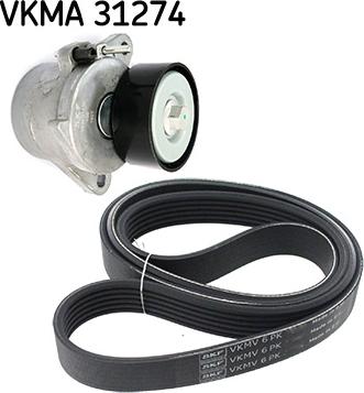 SKF VKMA 31274 - Kit Cinghie Poly-V www.autoricambit.com