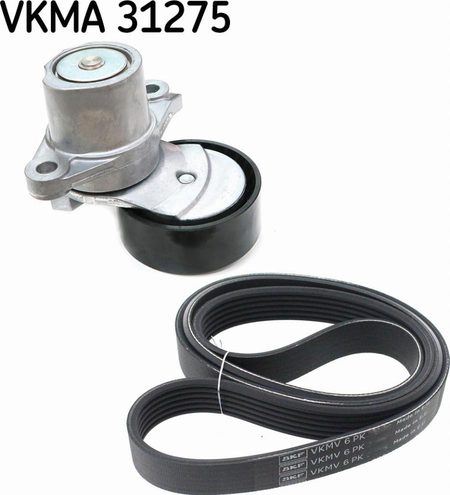 SKF VKMA 31275 - Kit Cinghie Poly-V www.autoricambit.com