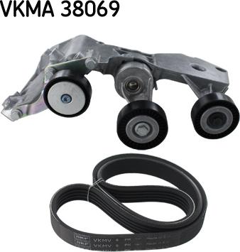 SKF VKMA 38069 - Kit Cinghie Poly-V www.autoricambit.com