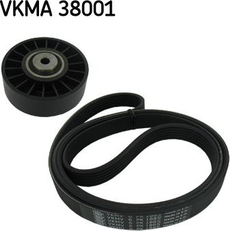 SKF VKMA 38001 - Kit Cinghie Poly-V www.autoricambit.com