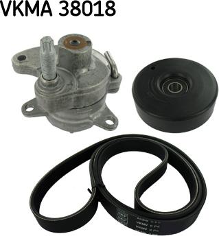 SKF VKMA 38018 - Kit Cinghie Poly-V www.autoricambit.com