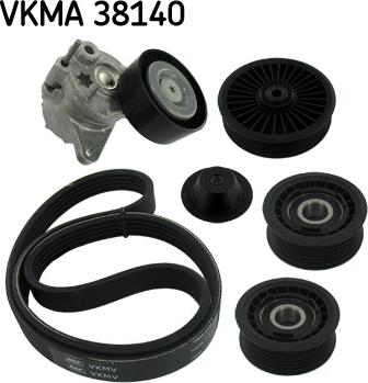 SKF VKMA 38140 - Kit Cinghie Poly-V www.autoricambit.com