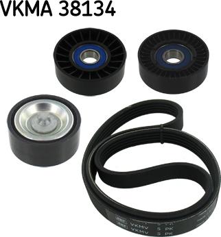 SKF VKMA 38134 - Kit Cinghie Poly-V www.autoricambit.com