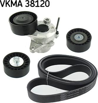 SKF VKMA 38120 - Kit Cinghie Poly-V www.autoricambit.com