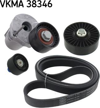 SKF VKMA 38346 - Kit Cinghie Poly-V www.autoricambit.com