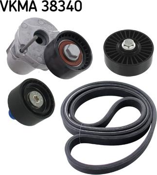 SKF VKMA 38340 - Kit Cinghie Poly-V www.autoricambit.com