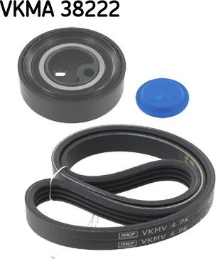 SKF VKMA 38222 - Kit Cinghie Poly-V www.autoricambit.com