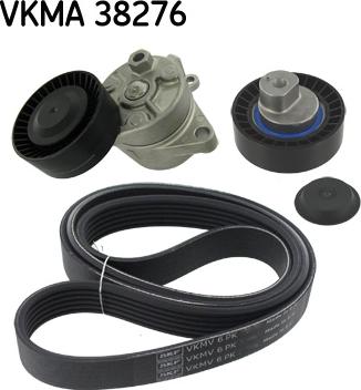 SKF VKMA 38276 - Kit Cinghie Poly-V www.autoricambit.com