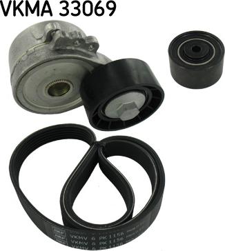 SKF VKMA 33069 - Kit Cinghie Poly-V www.autoricambit.com