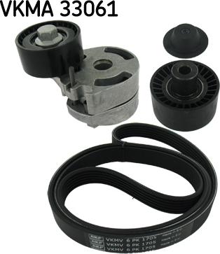 SKF VKMA 33061 - Kit Cinghie Poly-V www.autoricambit.com