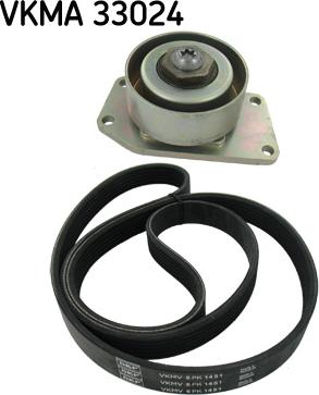 SKF VKMA 33024 - Kit Cinghie Poly-V www.autoricambit.com