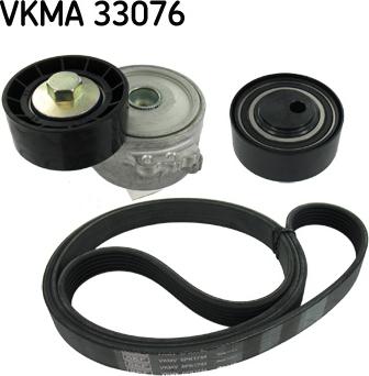 SKF VKMA 33076 - Kit Cinghie Poly-V www.autoricambit.com