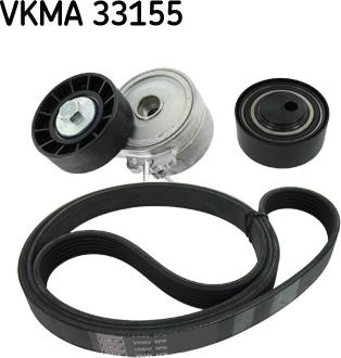 SKF VKMA 33155 - Kit Cinghie Poly-V www.autoricambit.com