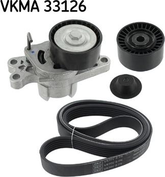 SKF VKMA 33126 - Kit Cinghie Poly-V www.autoricambit.com