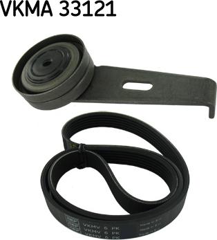 SKF VKMA 33121 - Kit Cinghie Poly-V www.autoricambit.com