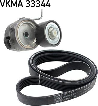 SKF VKMA 33344 - Kit Cinghie Poly-V www.autoricambit.com