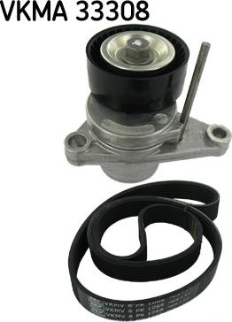 SKF VKMA 33308 - Kit Cinghie Poly-V www.autoricambit.com