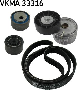 SKF VKMA 33316 - Kit Cinghie Poly-V www.autoricambit.com