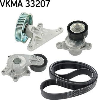 SKF VKMA 33207 - Kit Cinghie Poly-V www.autoricambit.com