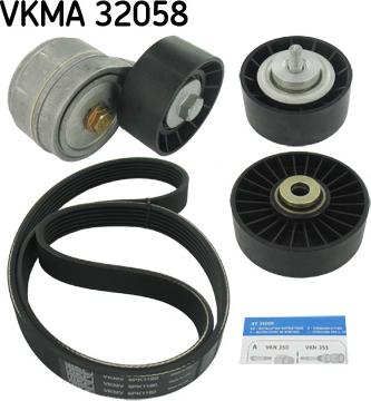 SKF VKMA 32058 - Kit Cinghie Poly-V www.autoricambit.com