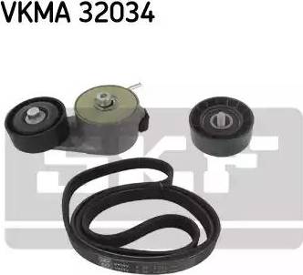 SKF VKMA 32034 - Kit Cinghie Poly-V www.autoricambit.com