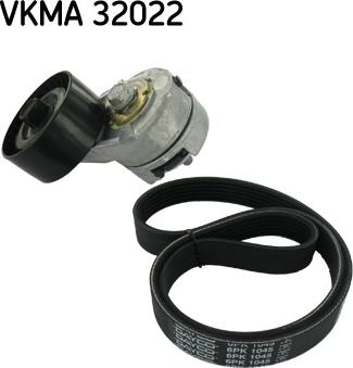 SKF VKMA 32022 - Kit Cinghie Poly-V www.autoricambit.com