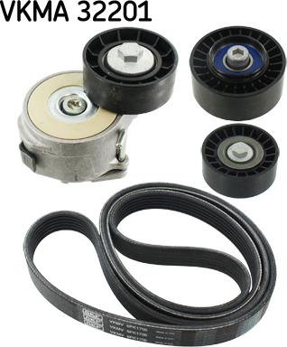 SKF VKMA 32201 - Kit Cinghie Poly-V www.autoricambit.com