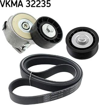 SKF VKMA 32235 - Kit Cinghie Poly-V www.autoricambit.com