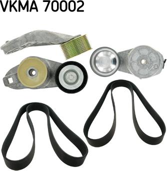 SKF VKMA 70002 - Kit Cinghie Poly-V www.autoricambit.com