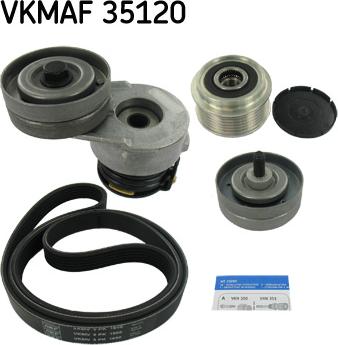 SKF VKMAF 35120 - Kit Cinghie Poly-V www.autoricambit.com
