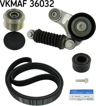 SKF VKMAF 36032 - Kit Cinghie Poly-V www.autoricambit.com