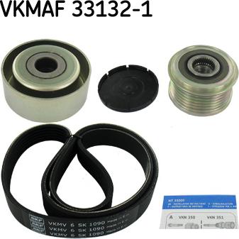 SKF VKMAF 33132-1 - Kit Cinghie Poly-V www.autoricambit.com