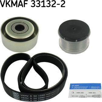 SKF VKMAF 33132-2 - Kit Cinghie Poly-V www.autoricambit.com