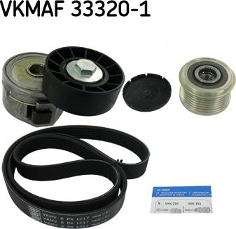 SKF VKMAF 33320-1 - Kit Cinghie Poly-V www.autoricambit.com