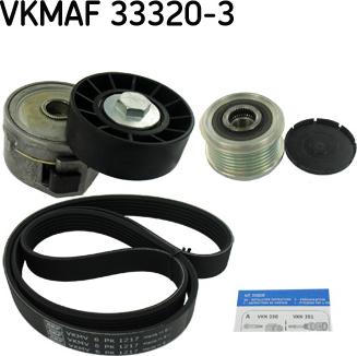 SKF VKMAF 33320-3 - Kit Cinghie Poly-V www.autoricambit.com