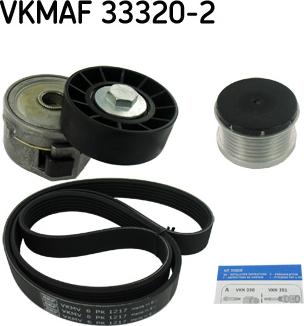 SKF VKMAF 33320-2 - Kit Cinghie Poly-V www.autoricambit.com