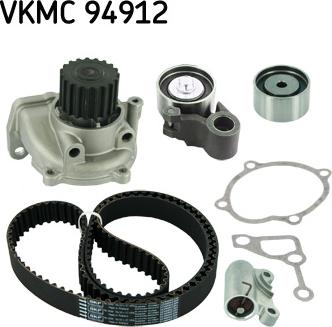 SKF VKMC 94912 - Pompa acqua + Kit cinghie dentate www.autoricambit.com