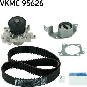 SKF VKMC 95626 - Pompa acqua + Kit cinghie dentate www.autoricambit.com