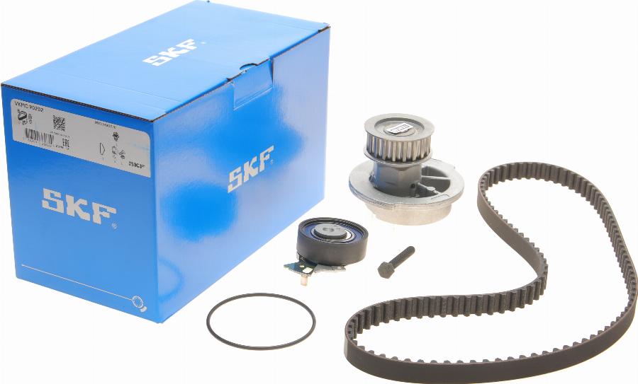 SKF VKMC 90202 - Pompa acqua + Kit cinghie dentate www.autoricambit.com