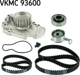 SKF VKMC 93600 - Pompa acqua + Kit cinghie dentate www.autoricambit.com