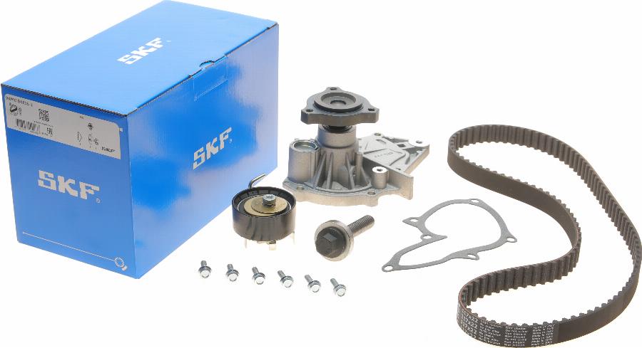 SKF VKMC 04215-1 - Pompa acqua + Kit cinghie dentate www.autoricambit.com