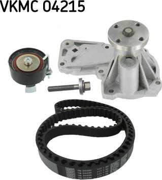 SKF VKMC 04215 - Pompa acqua + Kit cinghie dentate www.autoricambit.com