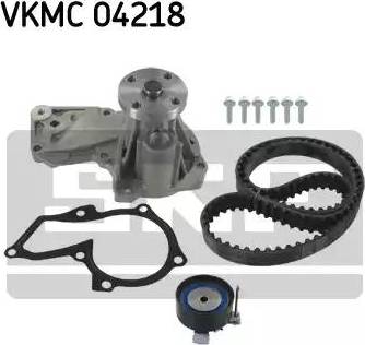 SKF VKMC 04218 - Pompa acqua + Kit cinghie dentate www.autoricambit.com