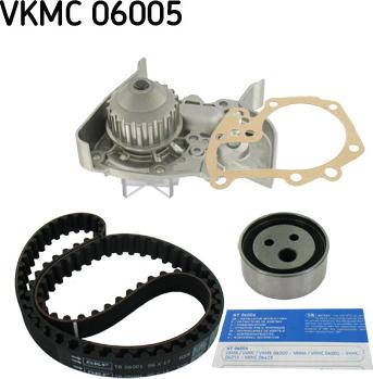 SKF VKMC 06005 - Pompa acqua + Kit cinghie dentate www.autoricambit.com